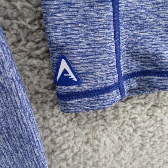 Antgiua 1/4 Zip Shirt Womens XXL Toronto Blue Jays Heather Blue - Picture 9 of 11